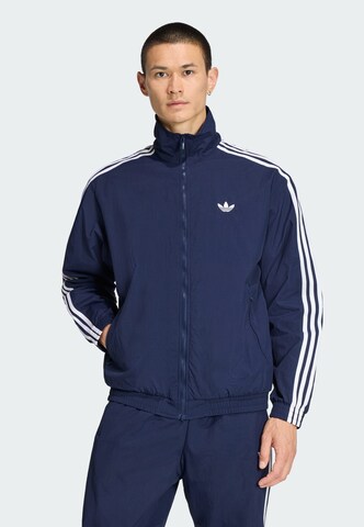 ADIDAS ORIGINALS Tussenjas 'Firebird' in Blauw: voorkant