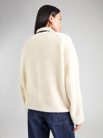 Jachetă  fleece 'SHORE BREAK' de la RIP CURL pe alb