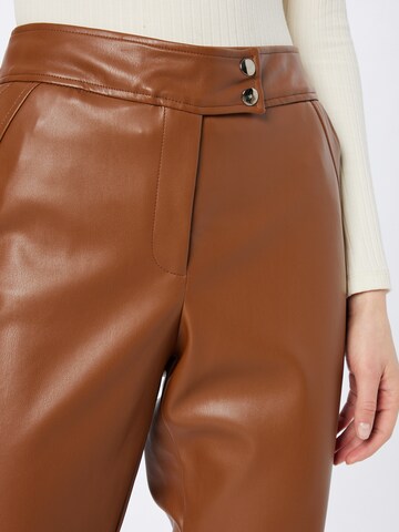 MORE & MORE Tapered Trousers in Brown