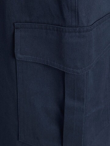 JJXX Tapered Pleat-Front Pants 'AUDREY' in Blue