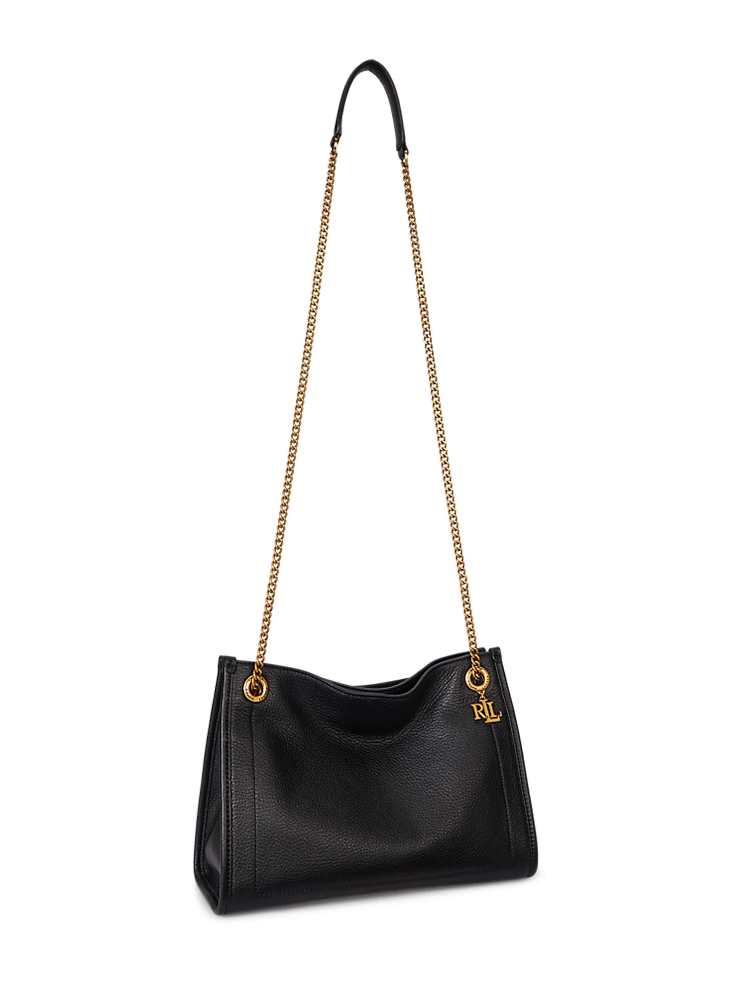 melns Lauren Ralph Lauren Pleca soma 'BRDLY': no priekšpuses