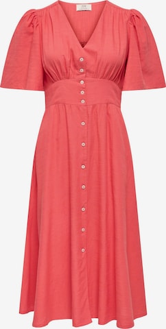 Robe 'JDYNora' JDY en orange : devant