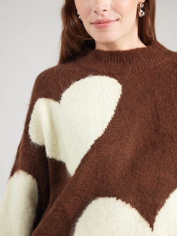 Pullover di miss goodlife in marrone