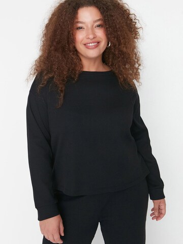 Trendyol Curve - Pijama en negro
