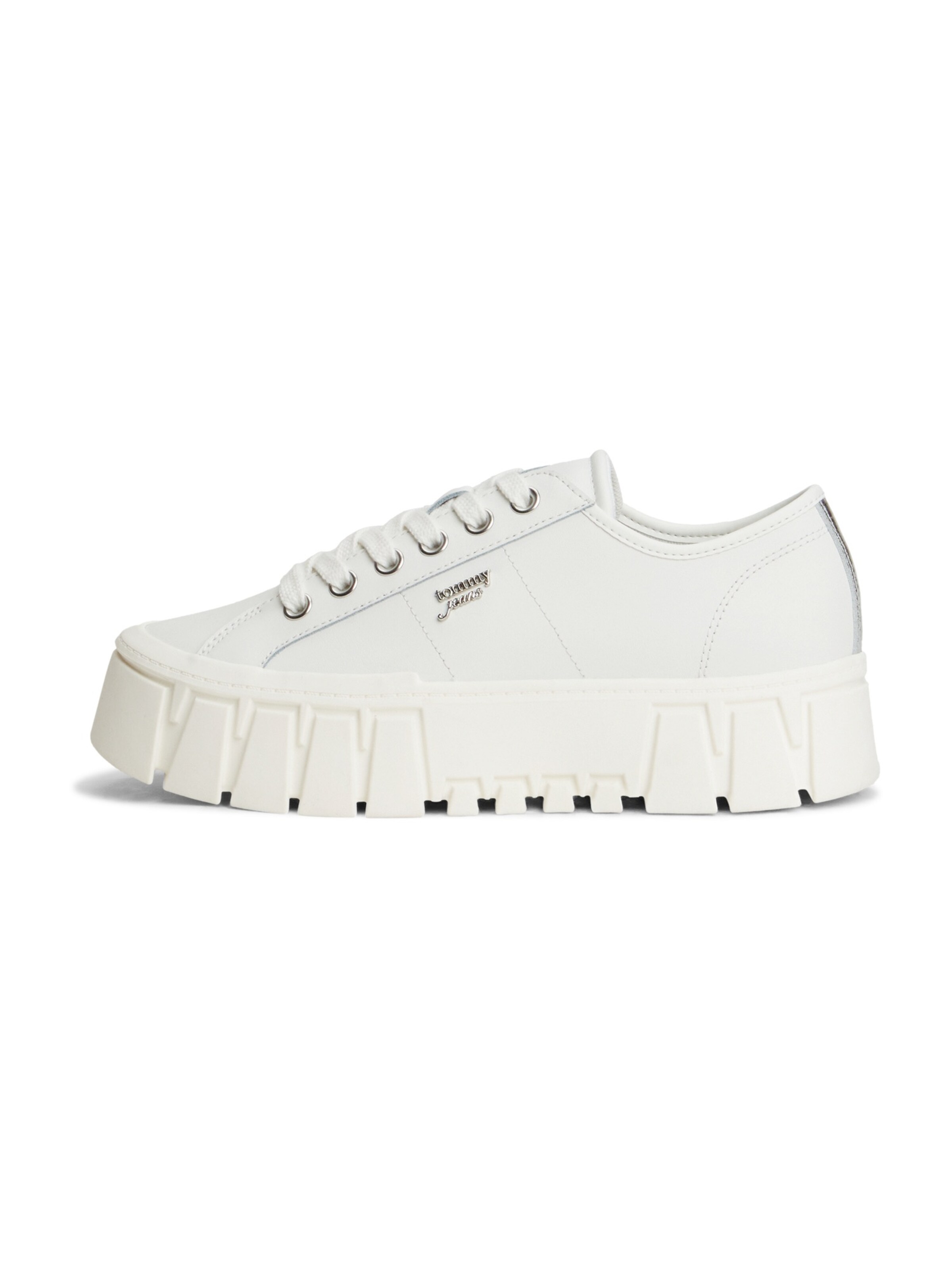 Tommy Jeans Sneaker low i hvid: forside
