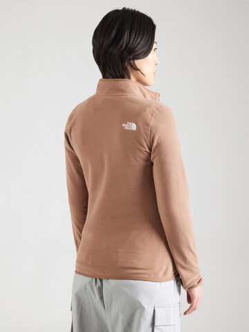 THE NORTH FACE Sports sweater '100 GLACIER' in Brown