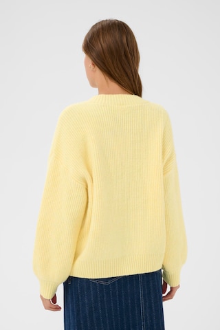 SAINT TROPEZ Sweater 'OttolineSZ' in Yellow