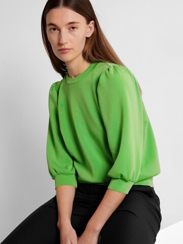 SELECTED FEMME Sweatshirt 'TENNY' in Green