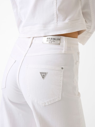 GUESS Wide leg Jeans 'BELLAGIO' in White