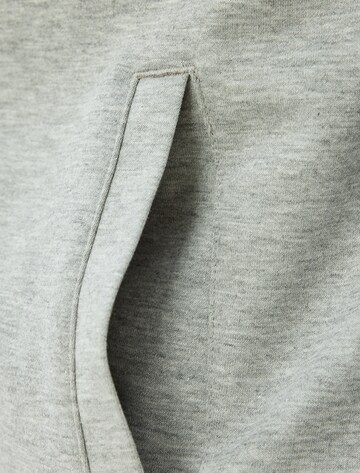 Koton Zip-Up Hoodie in Grey
