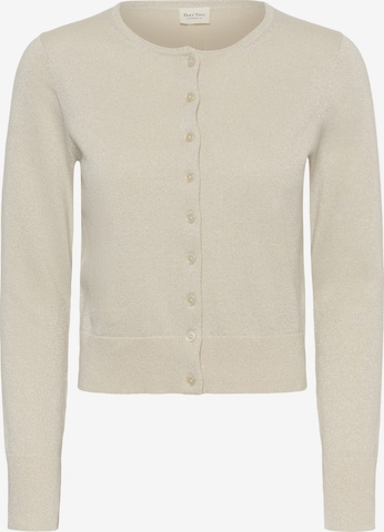 Part Two Strickjacke in Beige: Vorderseite