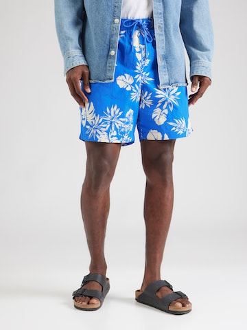 GAP Loosefit Σορτσάκι-μαγιό σε μπλε: μπροστά