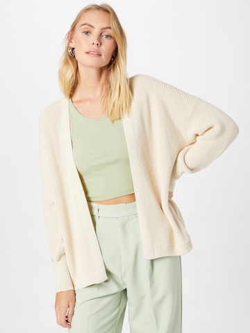 ARMEDANGELS Knit Cardigan 'Vildana' in Beige: front