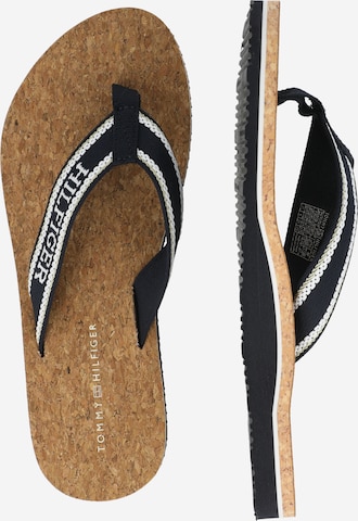 TOMMY HILFIGER T-bar sandals in Blue