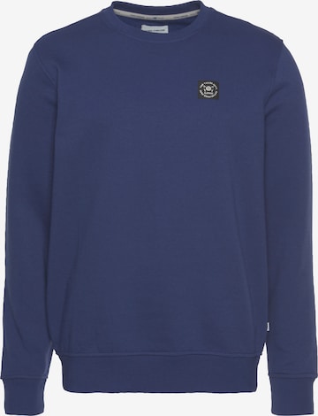 Tom Tailor Polo Team Sweatshirt in Blue: front