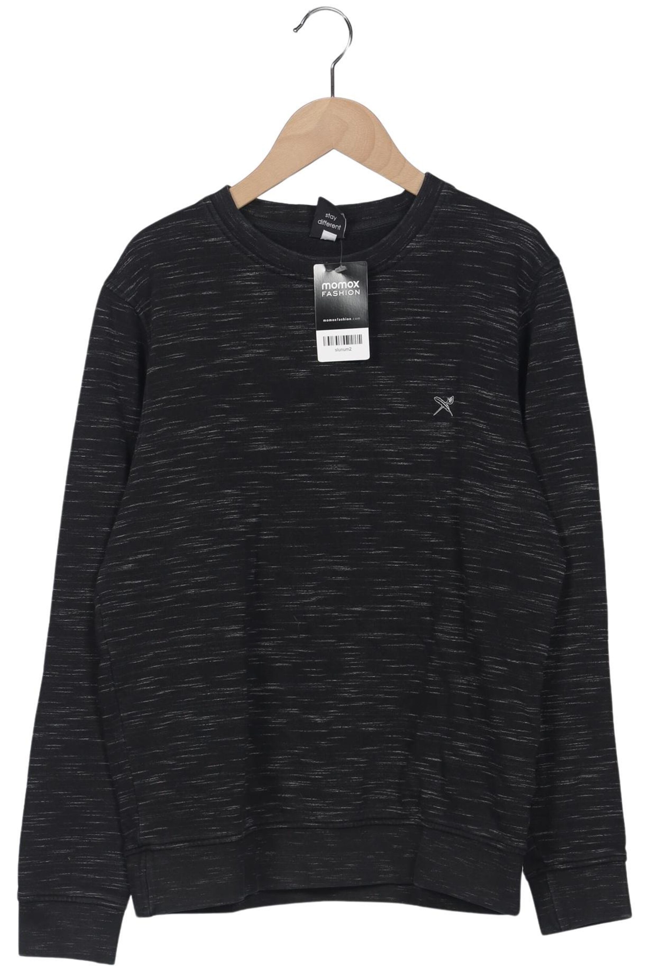 Iriedaily Sweatshirt & Zip-Up Hoodie in S in Grey: front