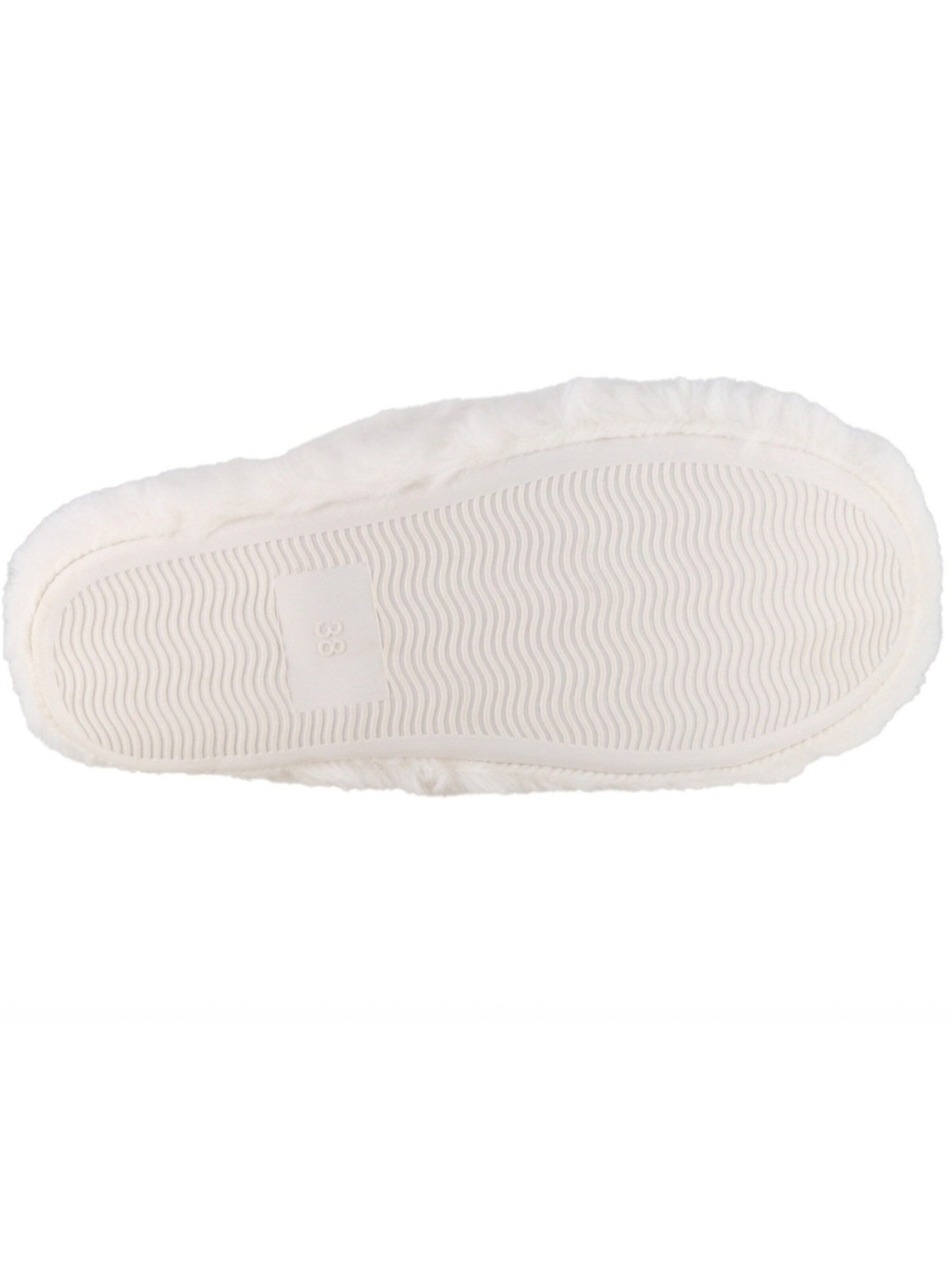 Fluffys Hausschuh 'Softina Damen Hausschuhe, ivory'‌‌‌‌‌‌‌ in Beige
