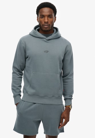 Superdry & Co Sweatshirt in Blauw: voorkant