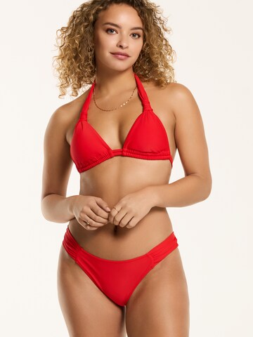 Shiwi Triangel Bikini 'Bibi' in Rood: voorkant