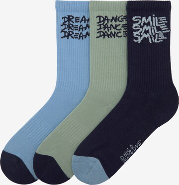 Chaussettes Pull&Bear en bleu : devant