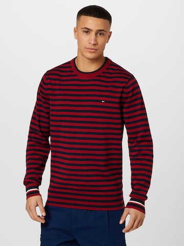 TOMMY HILFIGER Pullover i rød: forside