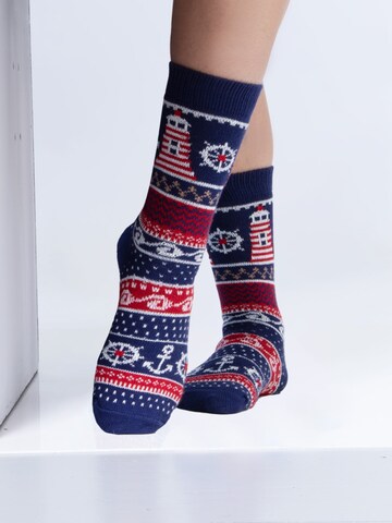 HomeOfSocks Socks 'HOS908' in Blue