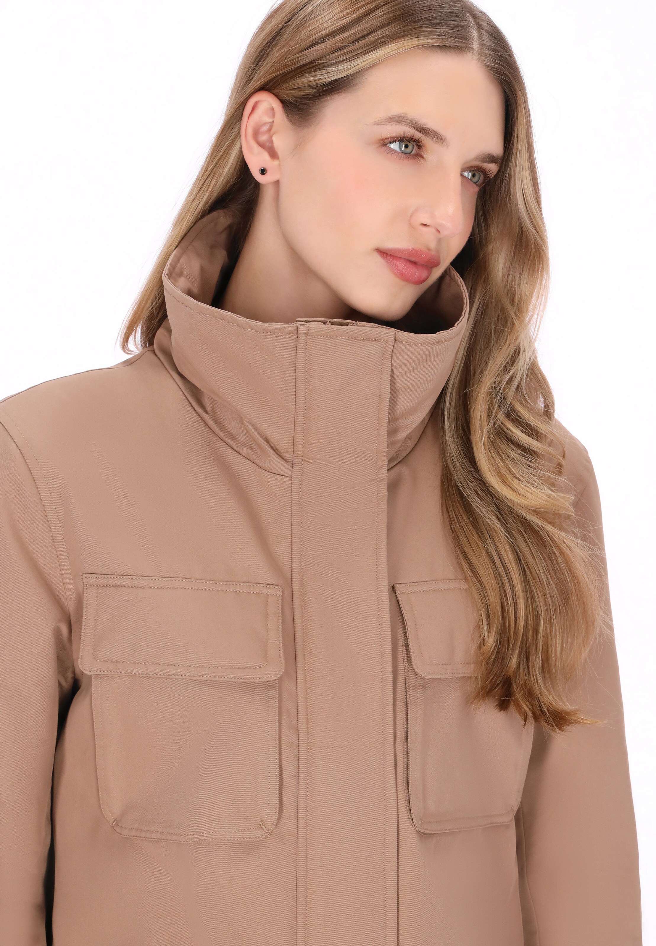 DreiMaster Klassik - Abrigo de entretiempo 'Classic' en beige