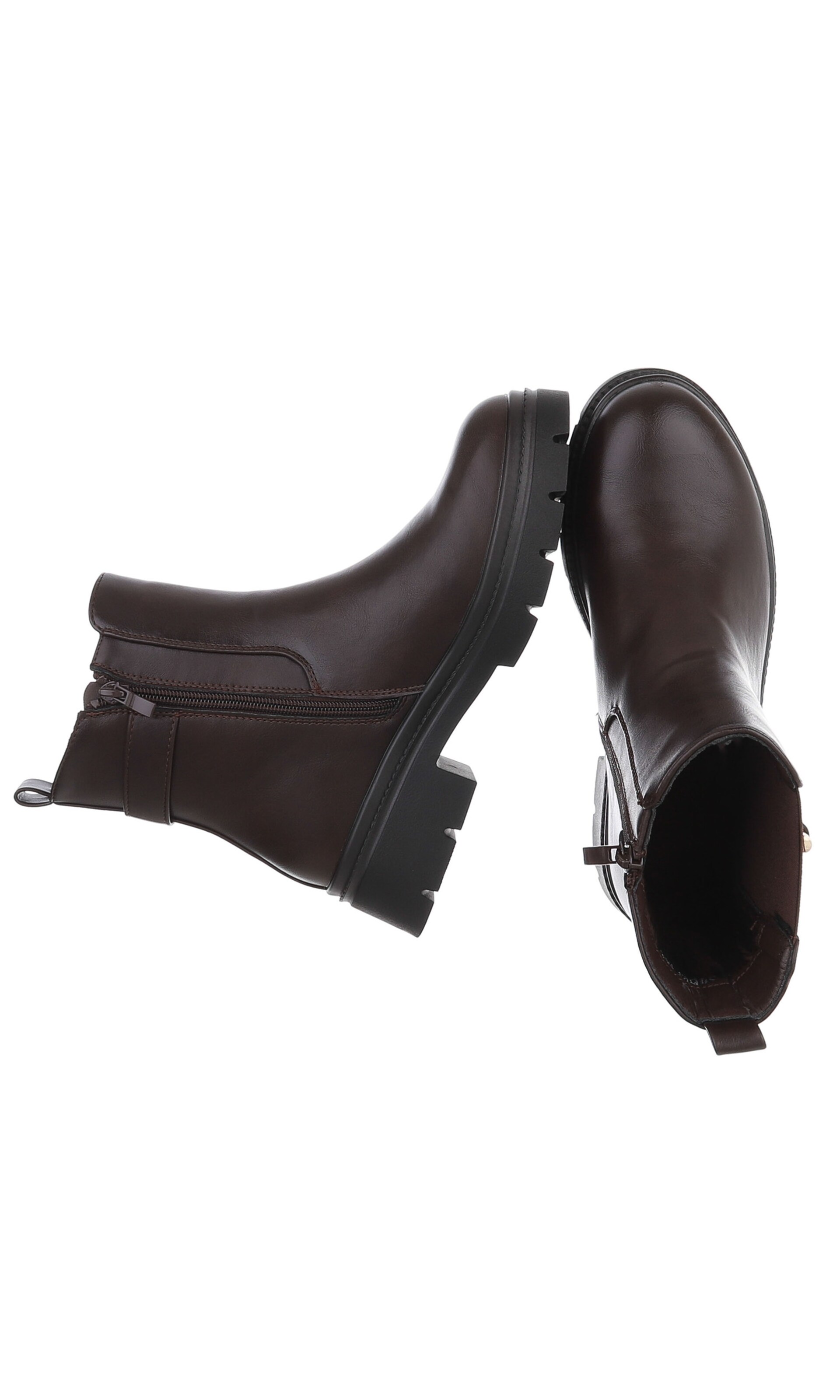 Ital-Design Ankle Boots in Brown