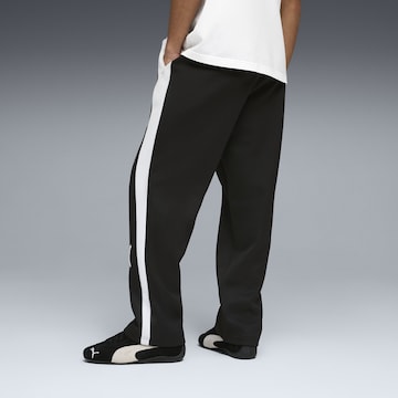 Loosefit Pantalon de sport 'T7' PUMA en noir