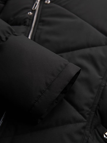 Ombre Winterjas 'OM-JAHP-0252' in Zwart