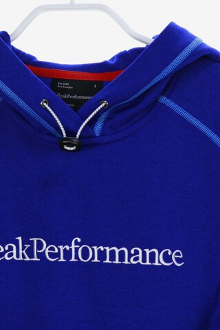 PEAK PERFORMANCE Hoodie S in Blau