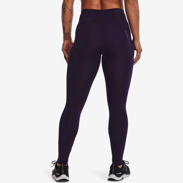 UNDER ARMOUR Skinny Sporthose in Lila