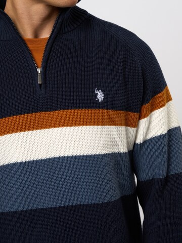 U.S. POLO ASSN. Neulepaita 'Ricco' värissä sininen