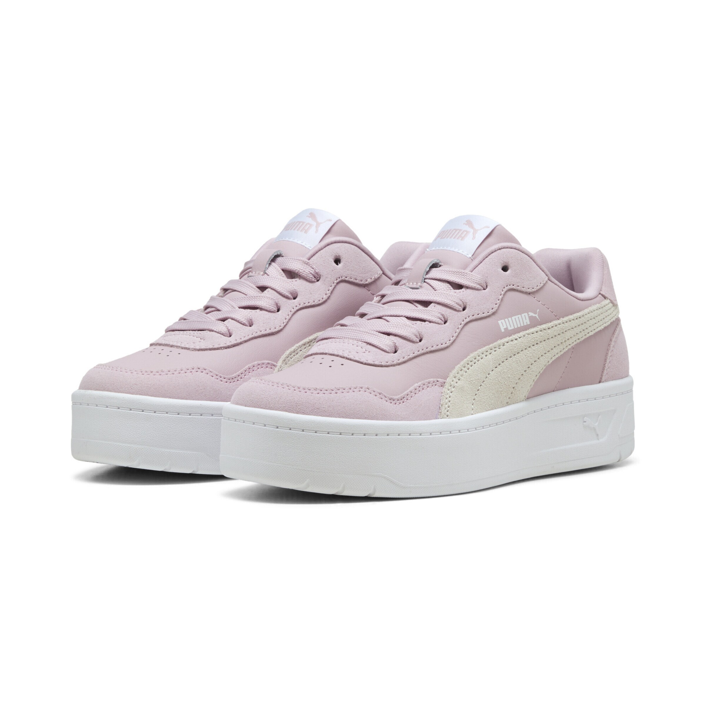 Baskets basses 'Court Lally Skye' PUMA en rose