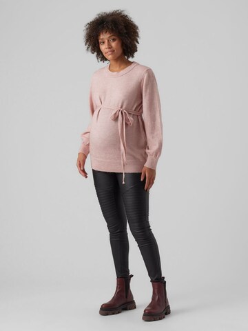 Pull-over 'MLNEWANNE' MAMALICIOUS en rose