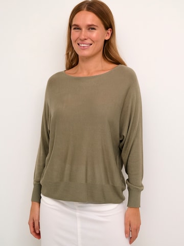 Pullover 'KA Jujana' di Kaffe in verde: frontale