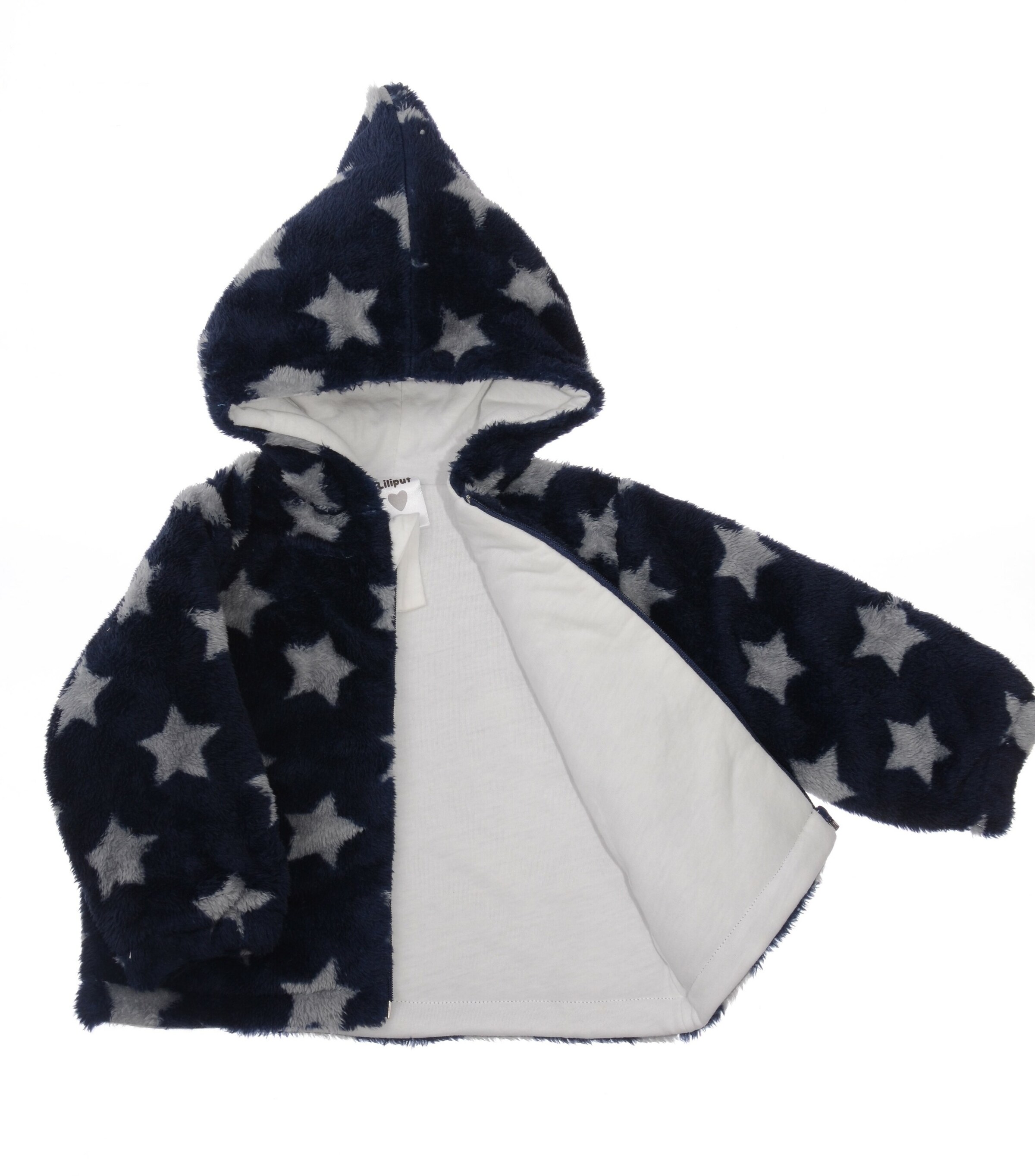 LILIPUT Zip-Up Hoodie in Blue