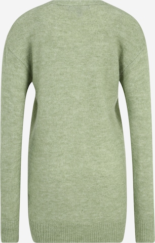 Vero Moda Tall Knit Cardigan 'DANIELA' in Green