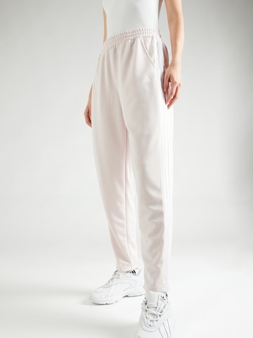 ADIDAS PERFORMANCE Regular Workout Pants in Beige: front