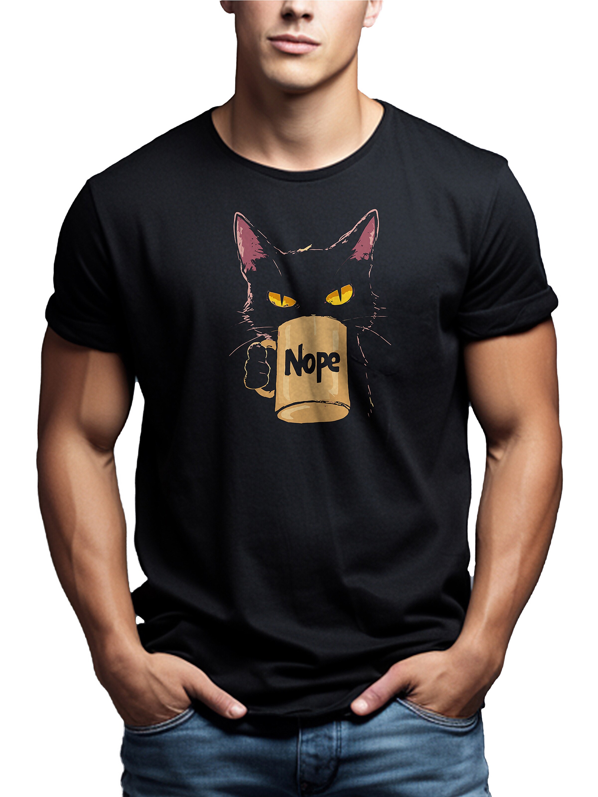 MAKAYA Shirt in Black: front