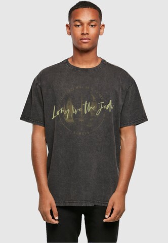 ABSOLUTE CULT T-Shirt ' Star Wars - Obi Wan' in Schwarz: Vorderseite