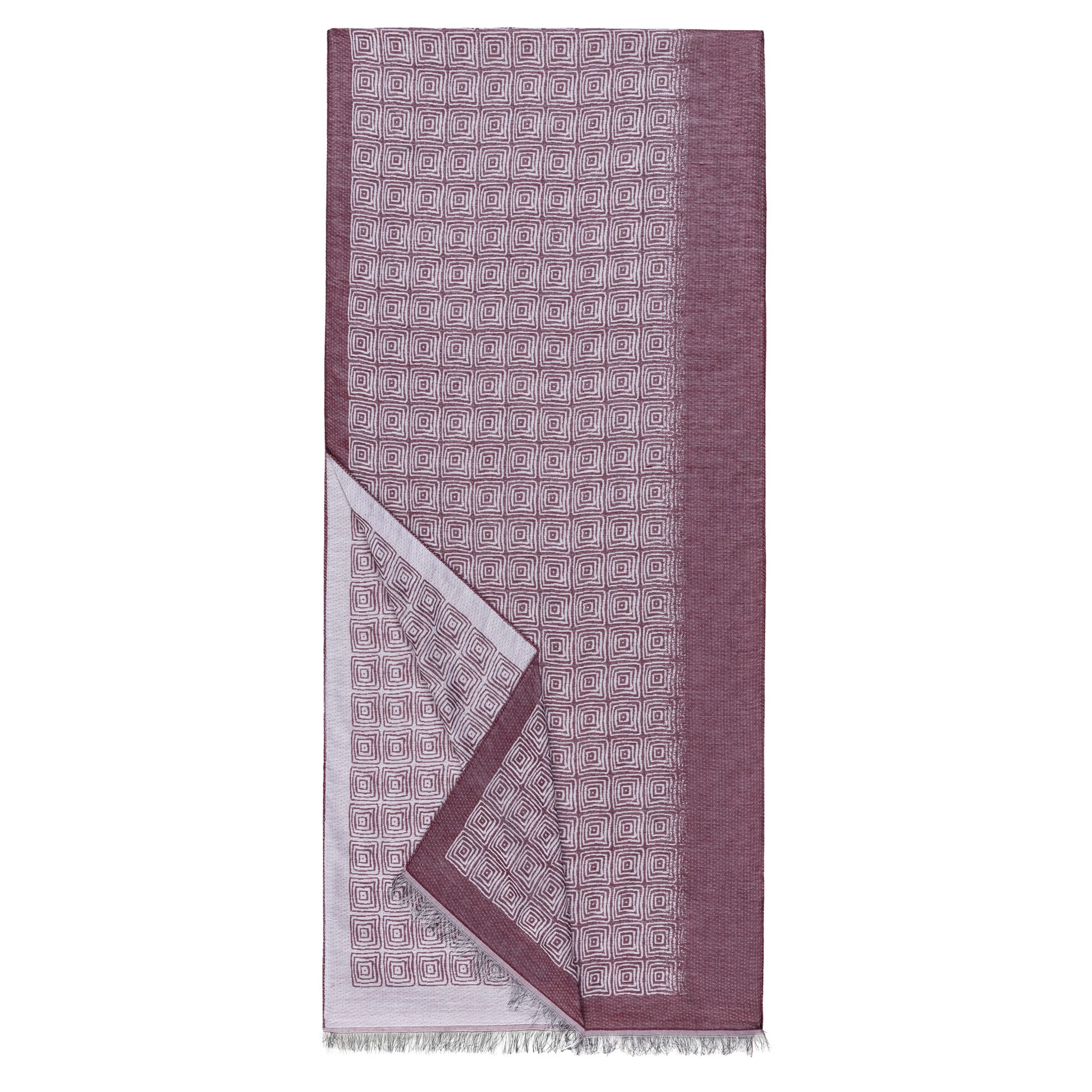 Roeckl Sjaal 'LIGHT PATTERN' in Rood: voorkant