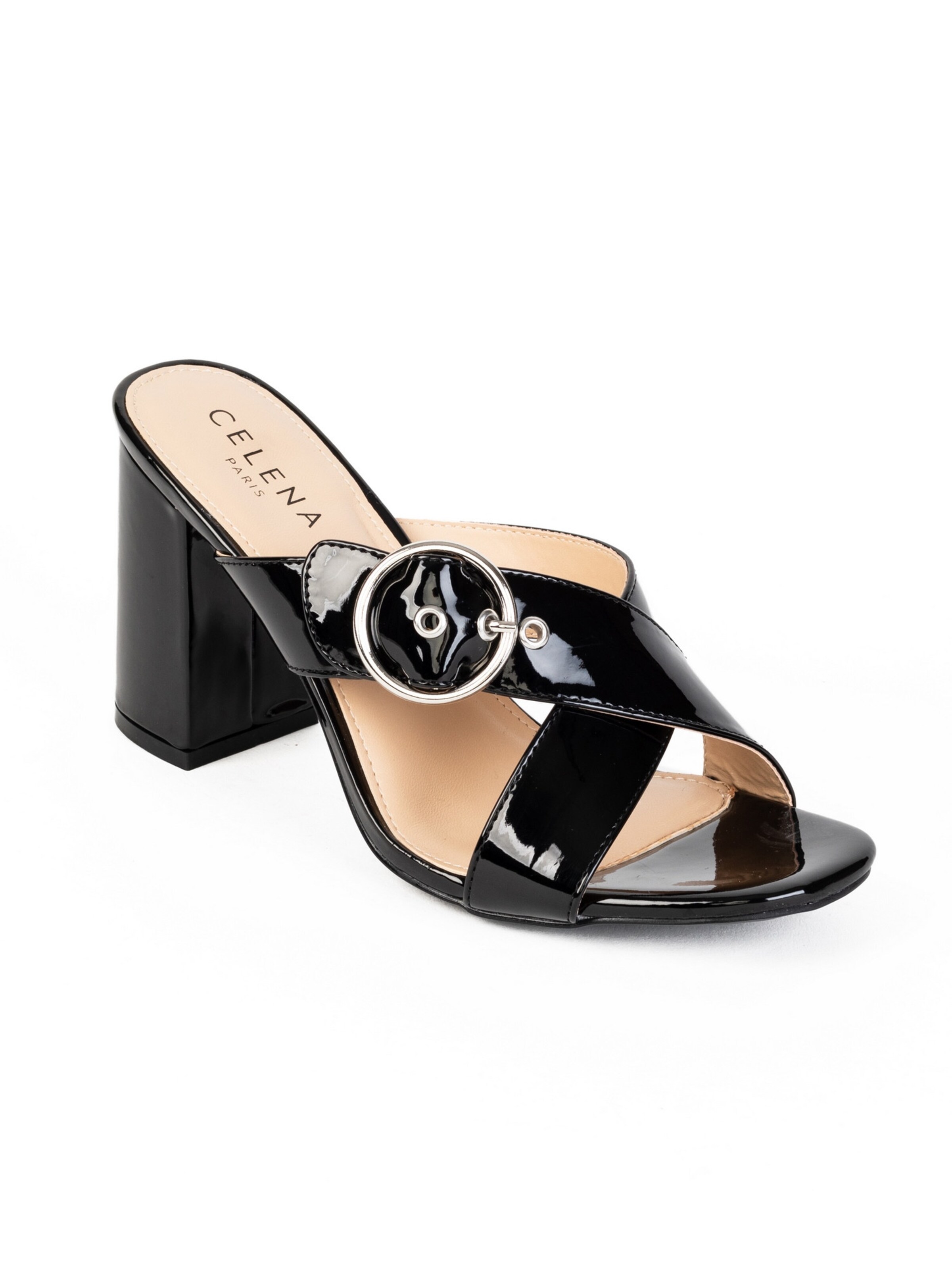 Celena Šľapky 'Chene' - Čierna