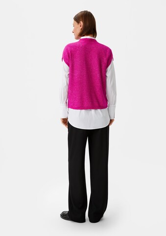 COMMA Sweater in Pink: back