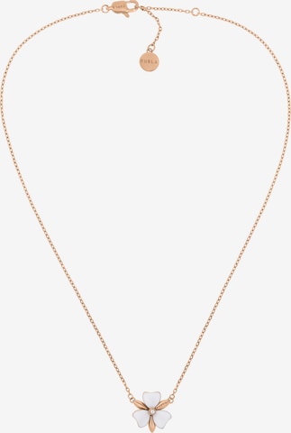 Furla Jewellery Ketting ' FLORA ' in Goud: voorkant