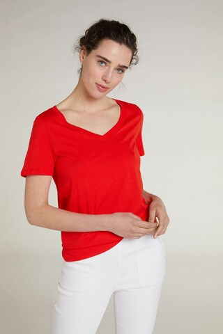OUI Shirt in Rood: voorkant