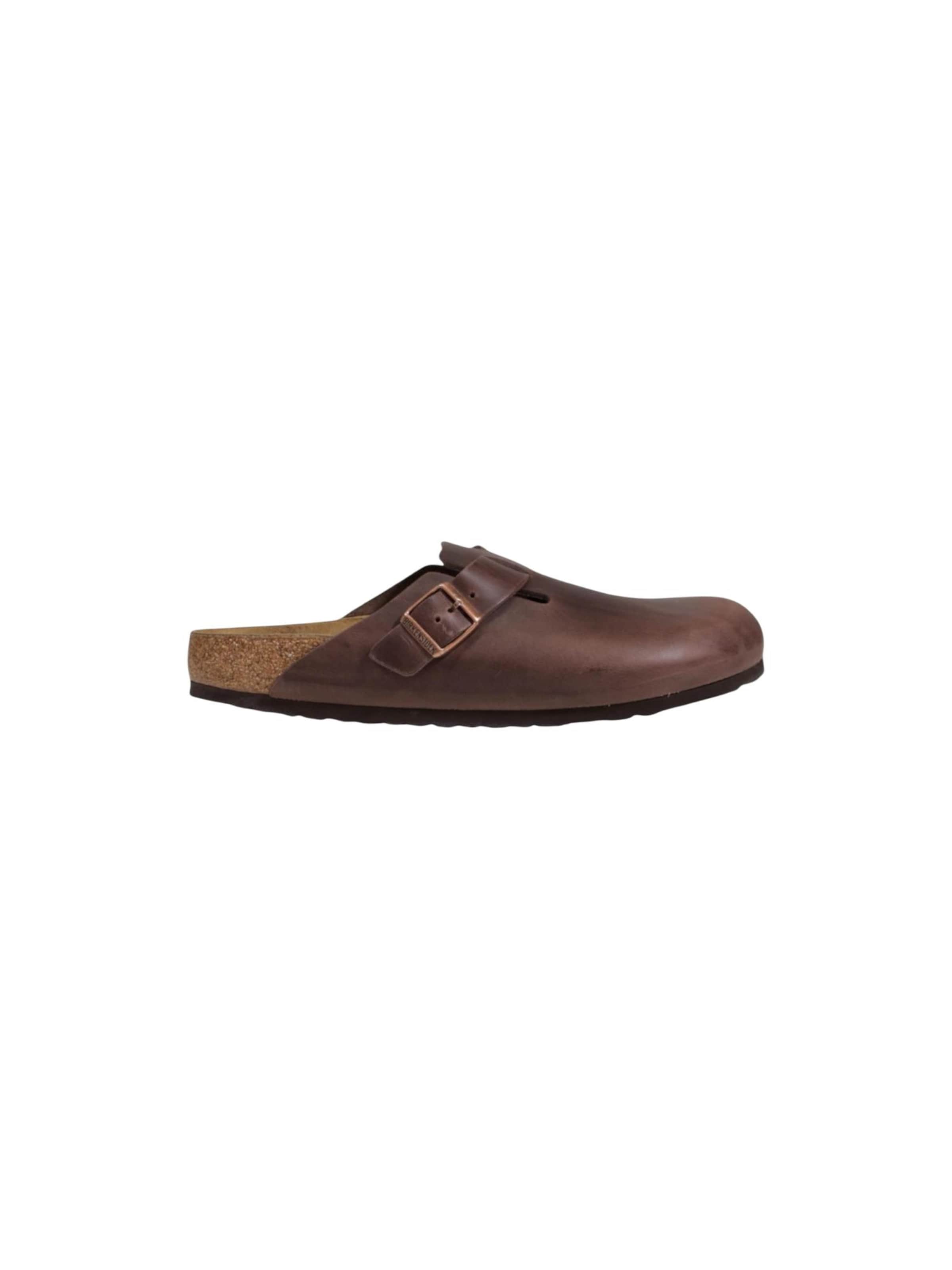 Sandalo 'Boston 860133' di BIRKENSTOCK in marrone: frontale