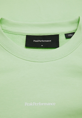 Pull-over PEAK PERFORMANCE en vert