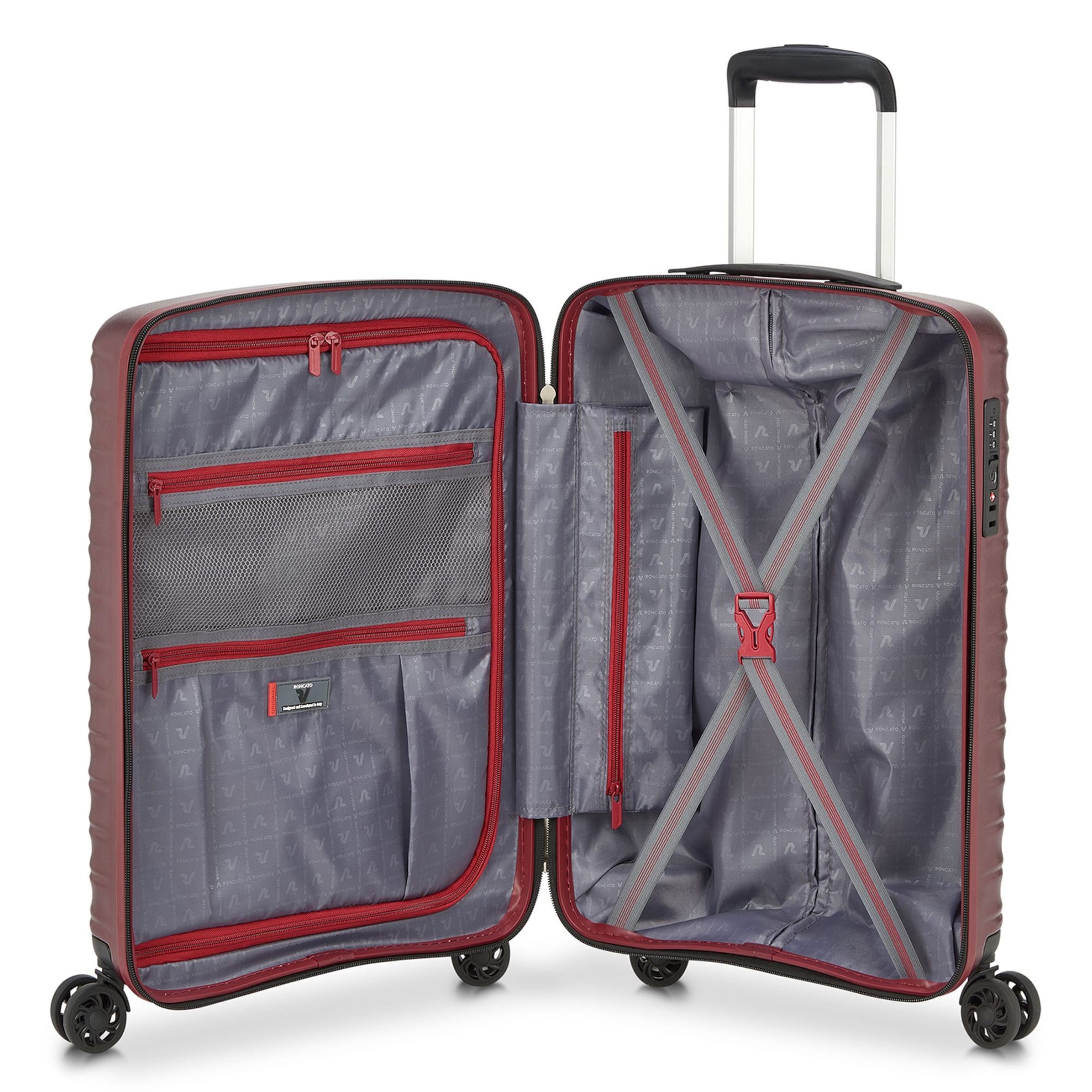 Roncato Trolley 'Wave 4' in Rot