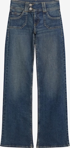 BershkaFlared/zvonoliki kroj Traperice - plava boja: prednji dio